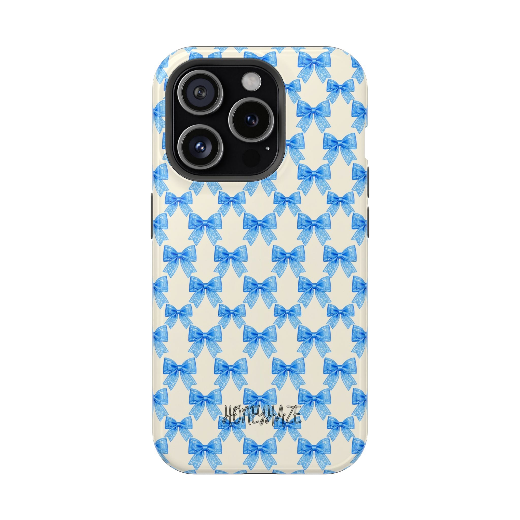 Blue Bow Phone Case