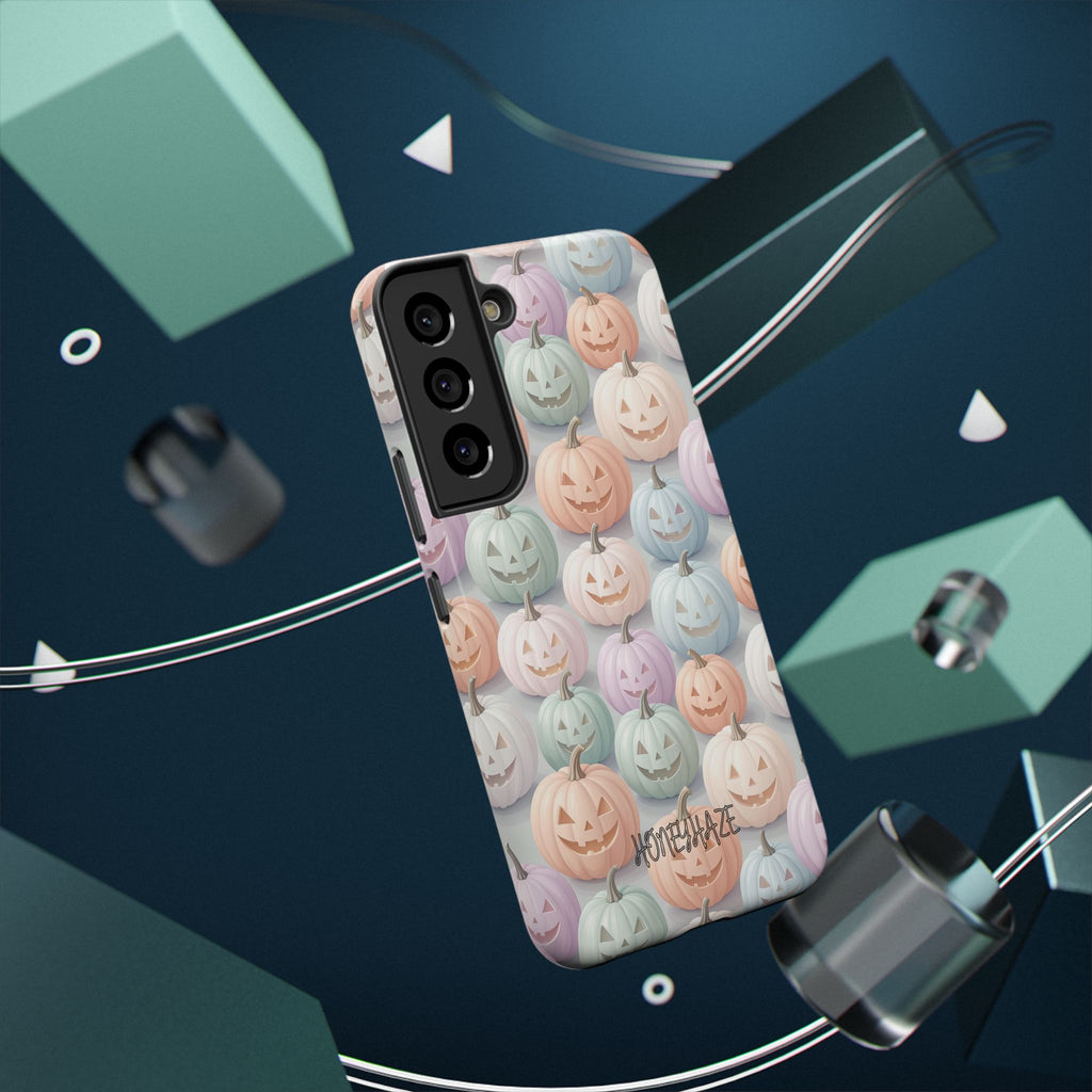 Pastel Jack-O-Lanterns Phone Case