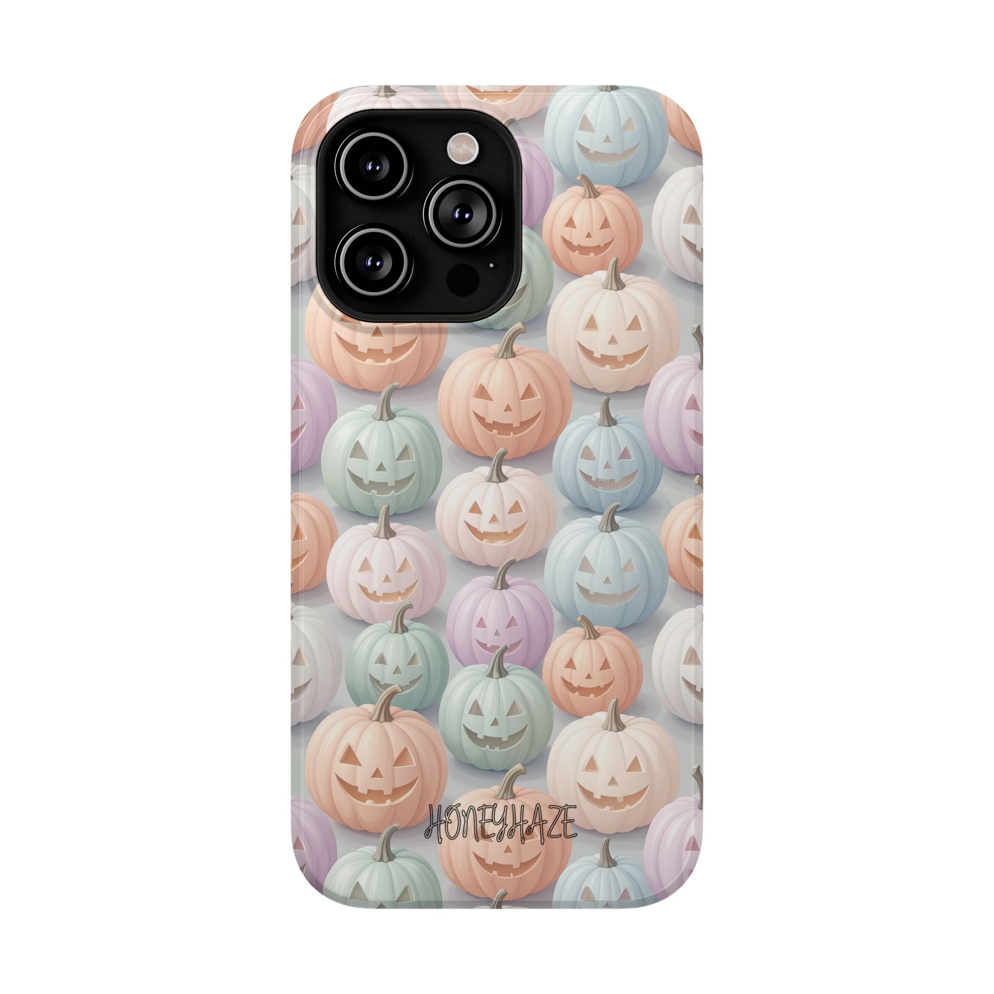 Pastel Jack-O-Lanterns Phone Case