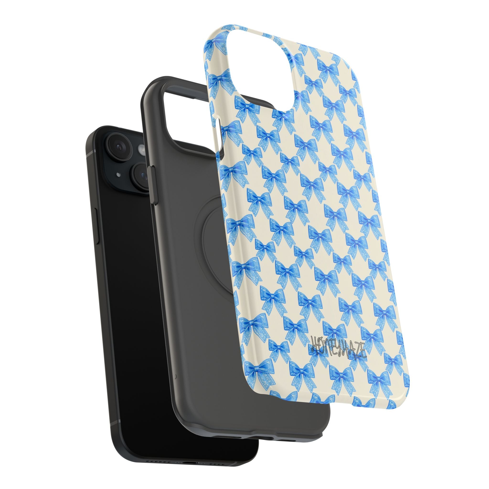 Blue Bow Phone Case