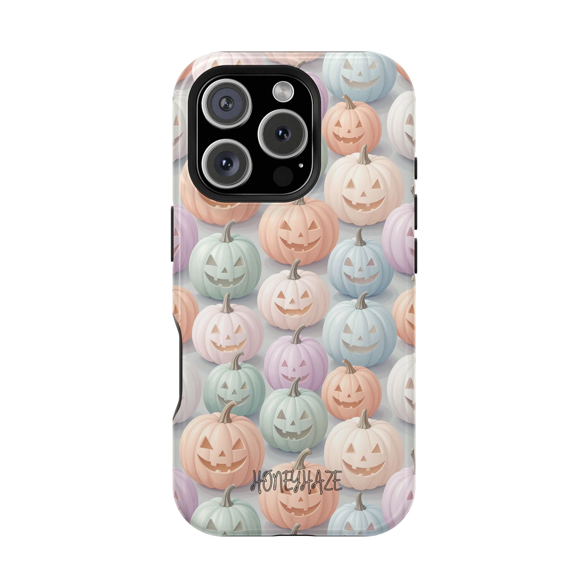 Pastel Jack-O-Lanterns Phone Case