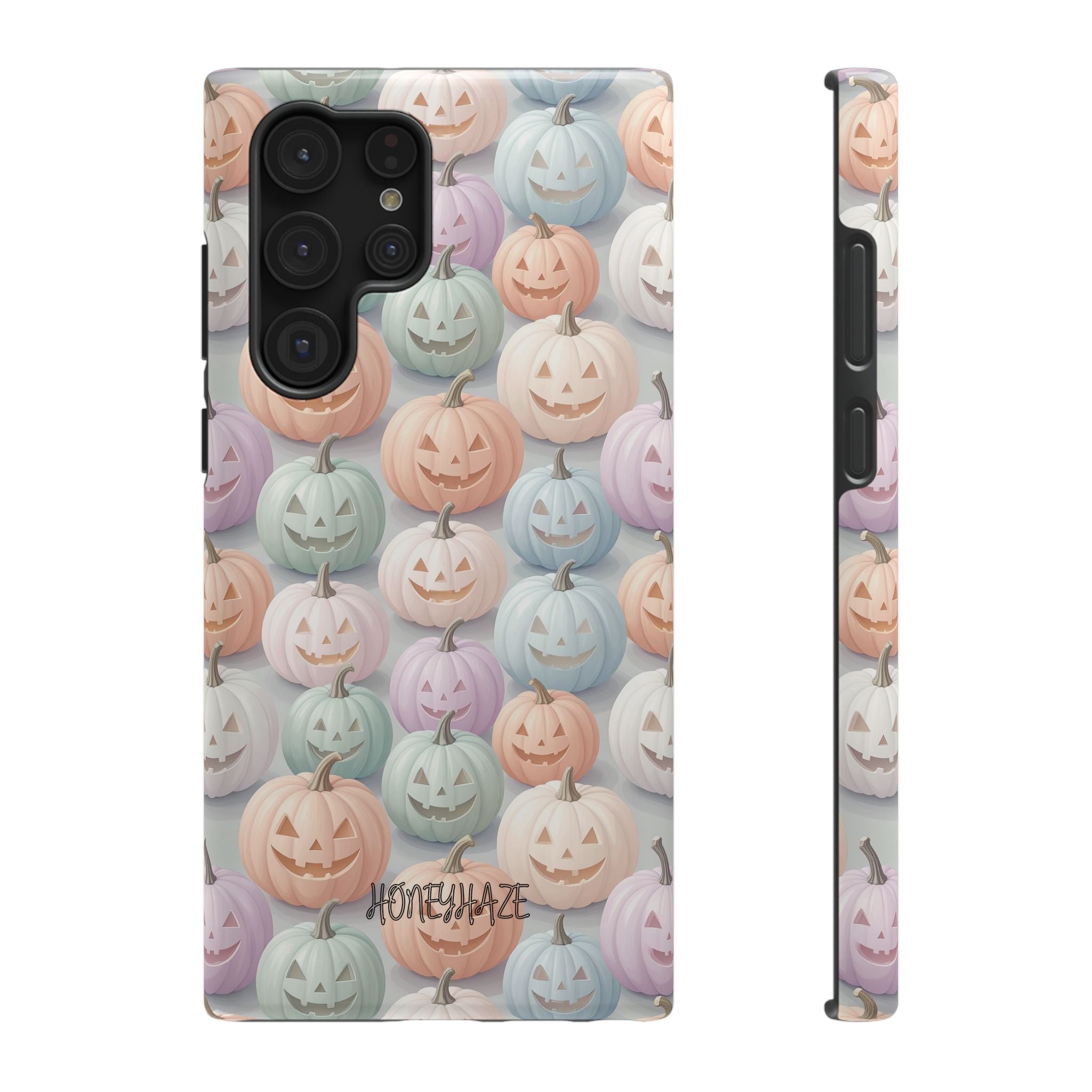 Pastel Jack-O-Lanterns Phone Case