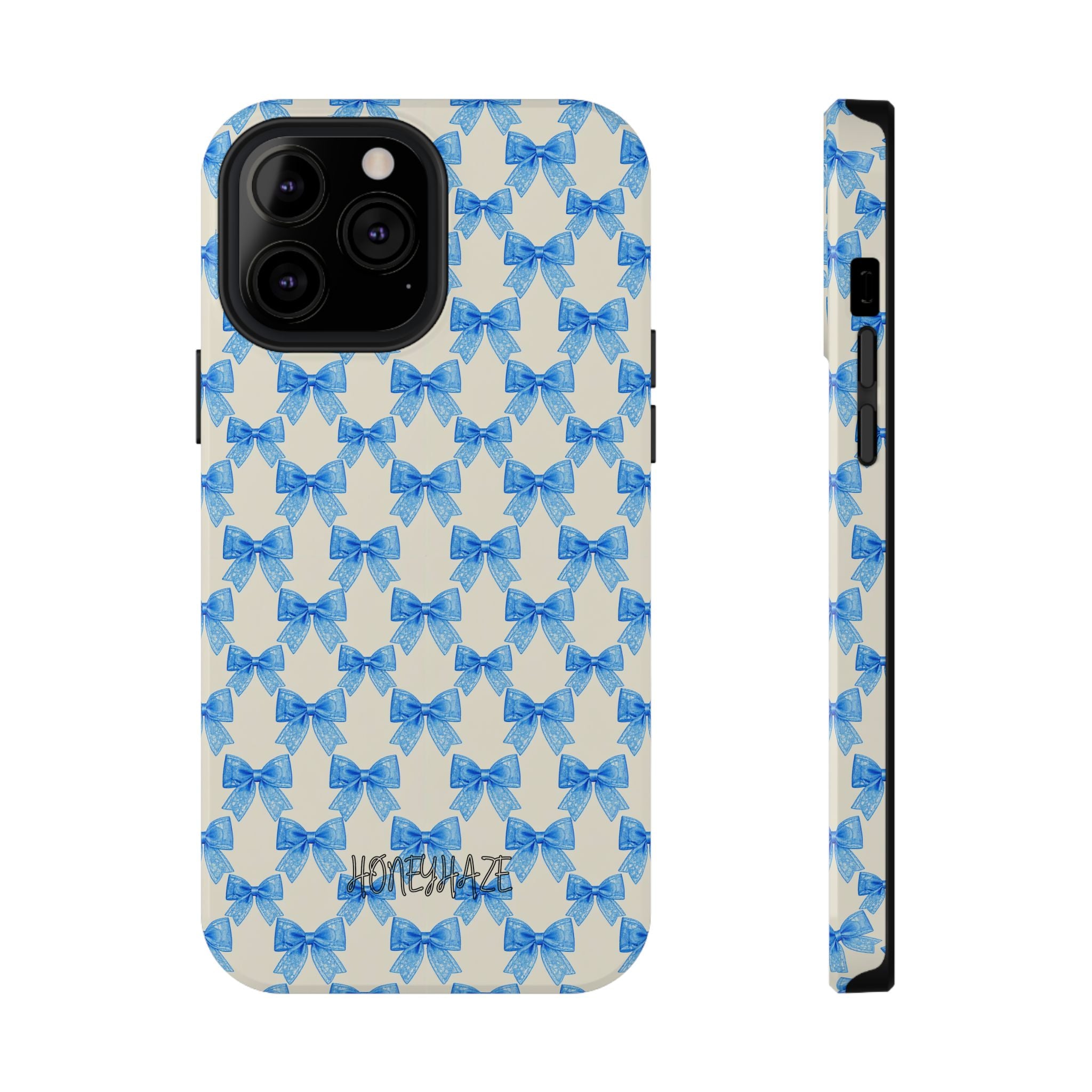 Blue Bow Phone Case