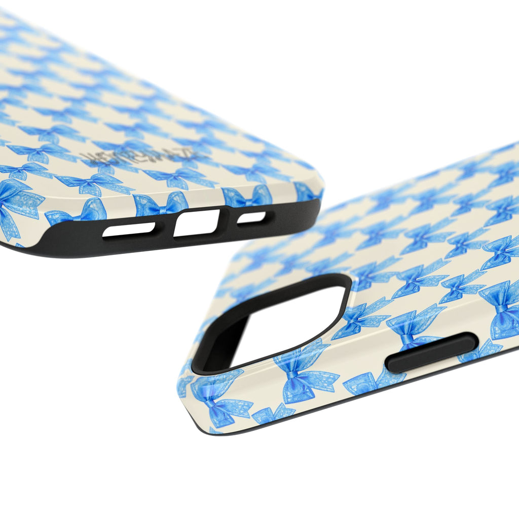 Blue Bow Phone Case
