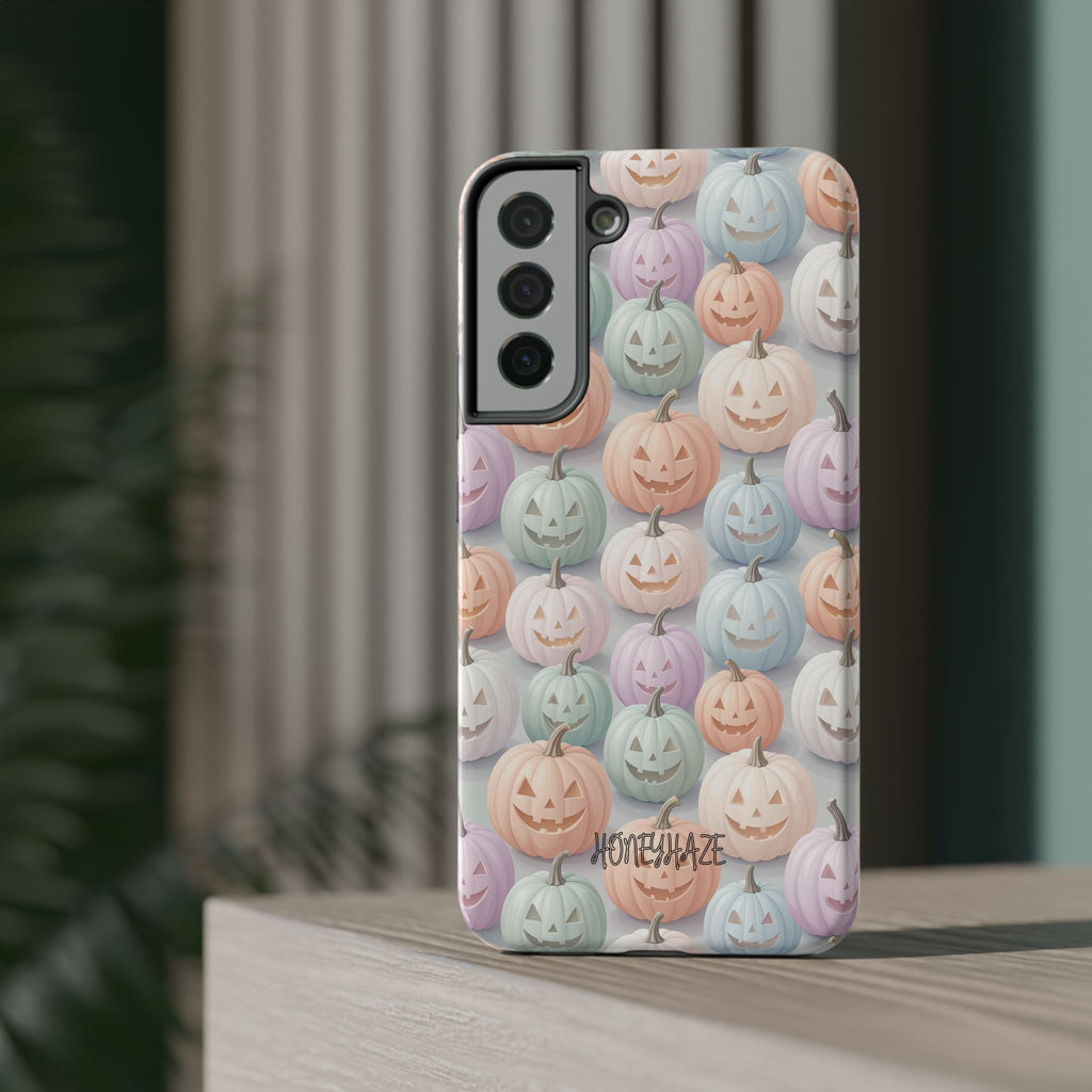 Pastel Jack-O-Lanterns Phone Case